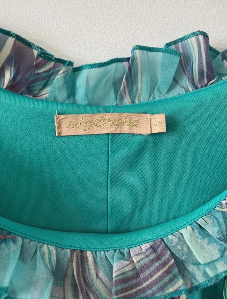 Lined summer dress – photo 4